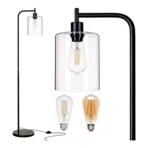 Addlon Lámpara de pie LED con pantalla de lámpara de_1