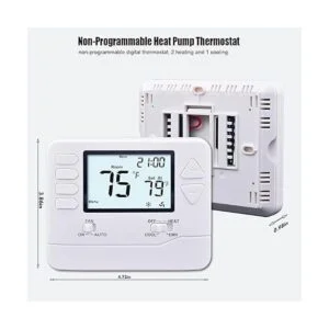 Heagstat Termostato de bomba de calor no programable H721_3