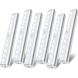 Luz LED para armario 10 luces LED con sensor de_1
