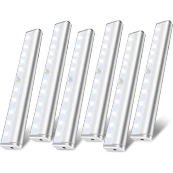 Luz LED para armario 10 luces LED con sensor de_1