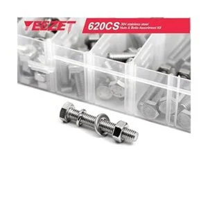 YEEZET Kit surtido de 620 tornillos y tuercas resistentes_4