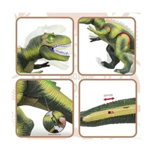 STEAM Life Juguetes de dinosaurio con control remoto para_2