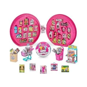 5 Surprise Toy Mini Brands Series 2 de ZURU estuche para_5