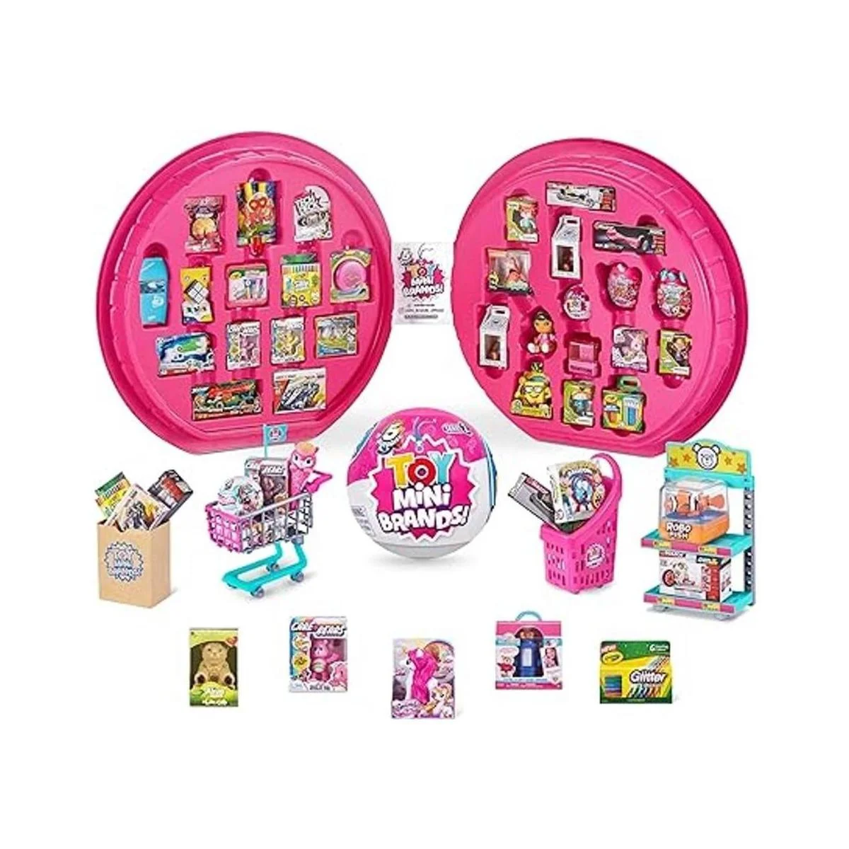 5 Surprise Toy Mini Brands Series 2 de ZURU estuche para_5