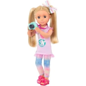 Glitter Girls Muñeca de moda posable de 14 pulgadas con_6