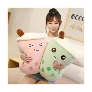 VHYHCY Lindo cojín de peluche Boba peluche en forma de_4