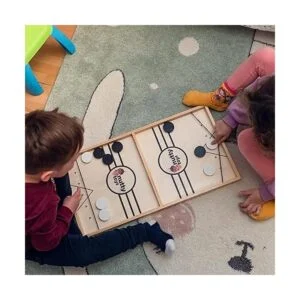 Nutty Toys Sling Puck Family Game XL Batalla de mesa_6