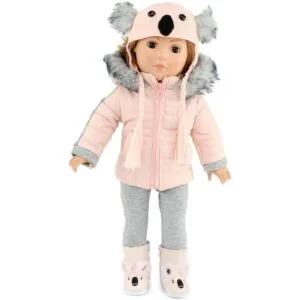 Emily Rose Ropa de muñeca de 18 pulgadas 4 piezas de 18_1