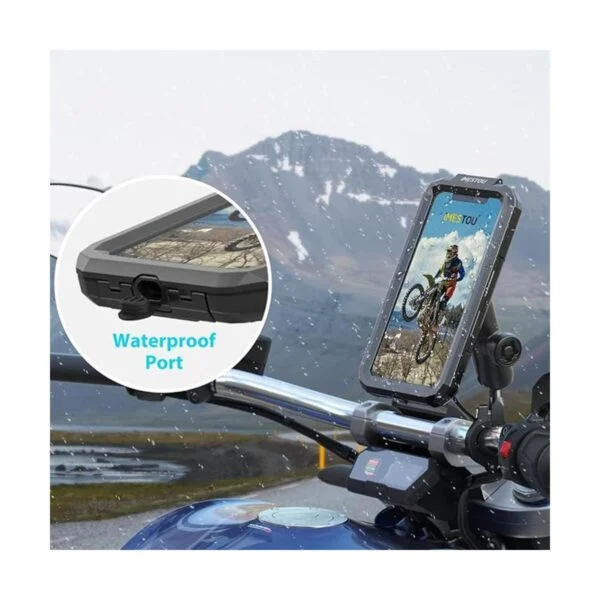 iMESTOU Soporte impermeable antirrobo para teléfono de_5