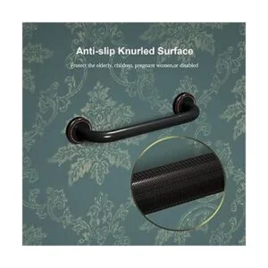 ZUEXT Barra de ducha antideslizante de bronce de 12_4