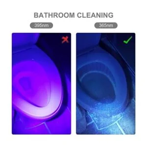 UWAYLITE V2 365nm Linterna UV de luz negra con 3 LED_5