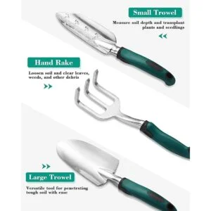 FiveJoy Juego de herramientas de jardín kit de iniciación_3