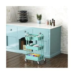 Simple Houseware Carrito utilitario rodante multifuncional_4