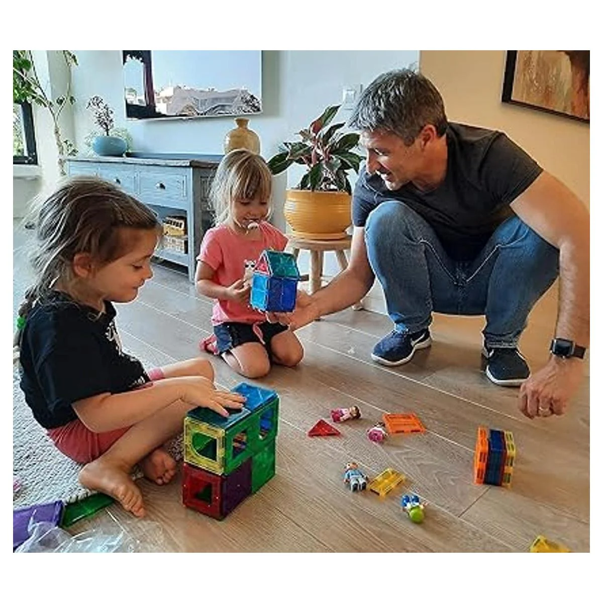 Azulejos magnéticos juguete para niños y niñas de 3 4_5