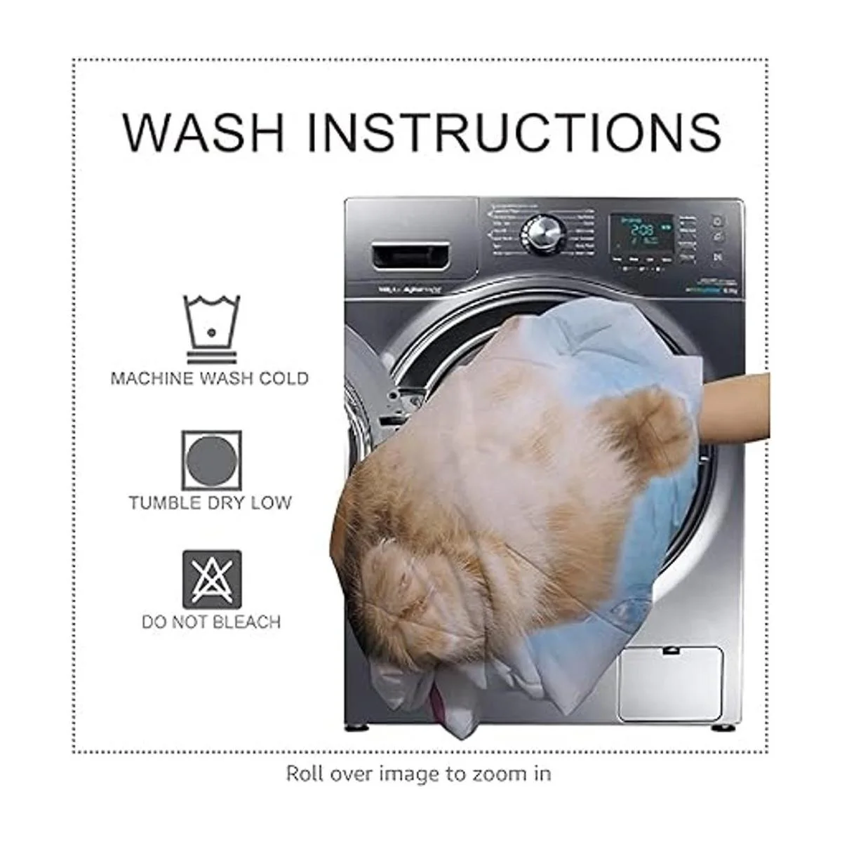 Yasida Juego de edredón para gatos tamaño individual para_4