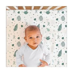 The Peanutshell Botanical Juego de sábanas bajeras para_3