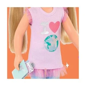 Glitter Girls Muñeca de moda posable de 14 pulgadas con_3