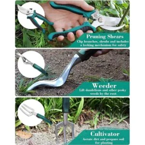 FiveJoy Juego de herramientas de jardín kit de iniciación_6