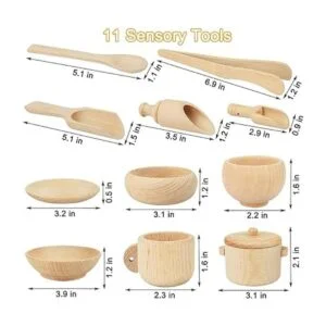 12 herramientas sensoriales de madera 1 caja de madera_3
