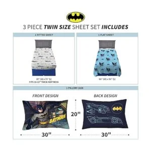 Franco Juego de sábanas de microfibra súper suave tamaño_4