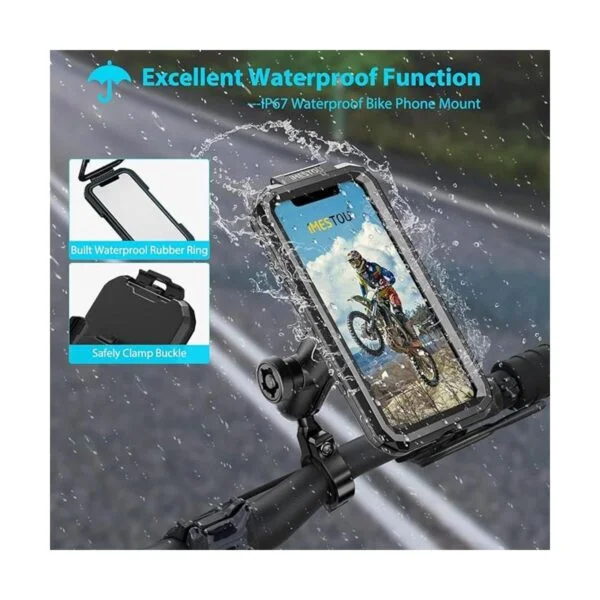 iMESTOU Soporte impermeable antirrobo para teléfono de_2