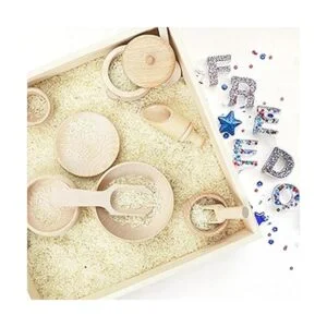 12 herramientas sensoriales de madera 1 caja de madera_2