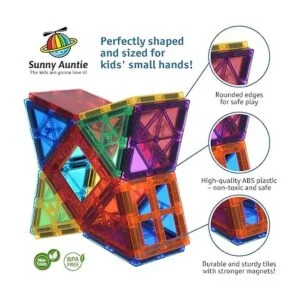 Azulejos magnéticos juguete para niños y niñas de 3 4_3