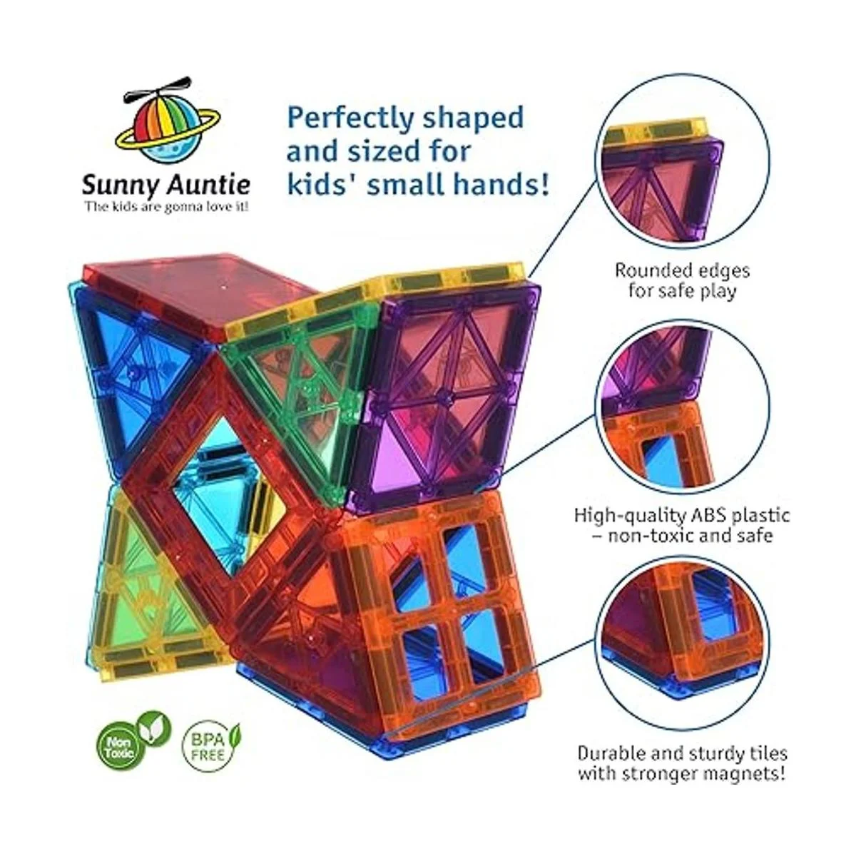Azulejos magnéticos juguete para niños y niñas de 3 4_3