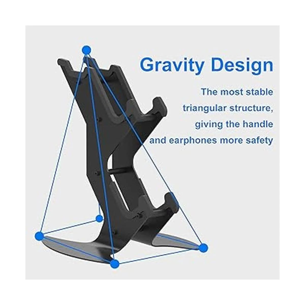 Controller holder Gaming Headset stand mount for PS5_4