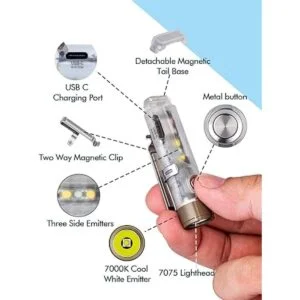 Rovyvon Aurora A7x 7075 Linternas de llavero de alto_3