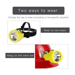 Minería lámpara recargable faro mineros LED Coon Caza_6