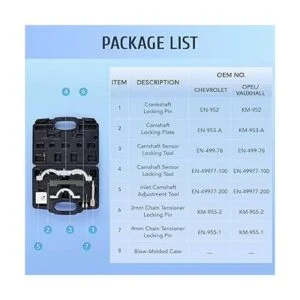 Orion Motor Tech Kit de herramientas de distribución del_3