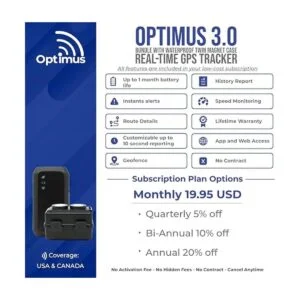 Rastreador GPS Batería de 1 mes Paquete Optimus 3.0_2
