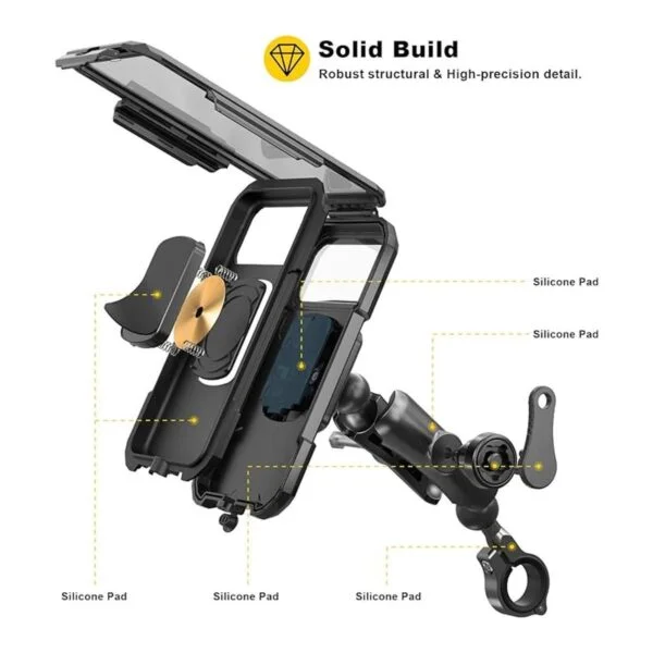 iMESTOU Soporte impermeable antirrobo para teléfono de_7