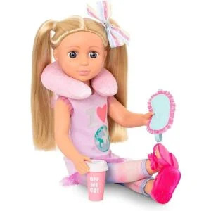 Glitter Girls Muñeca de moda posable de 14 pulgadas con_5