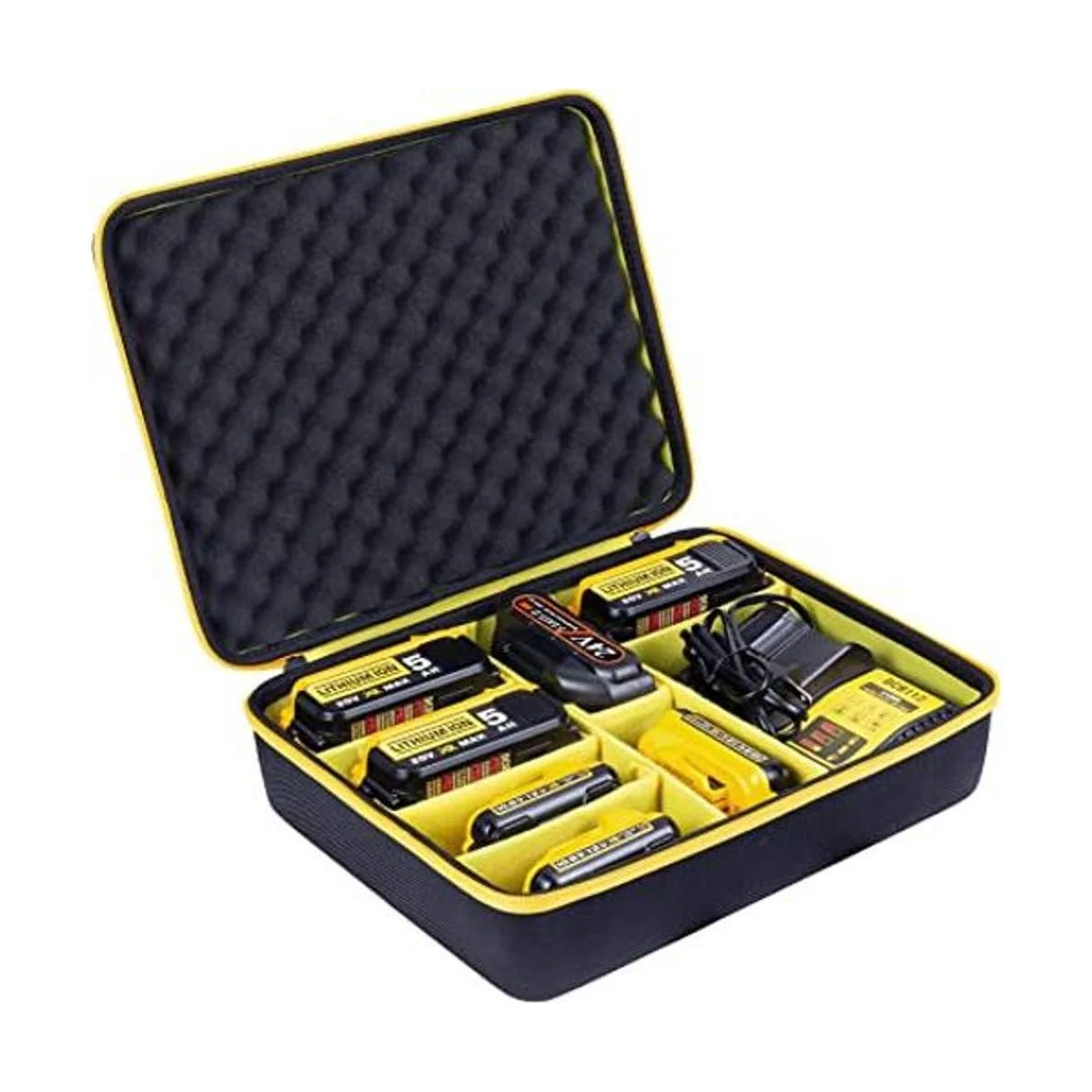 Khanka Caja de almacenamiento de batería dura funda de_1