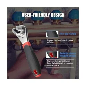 Llave ajustable con tratamiento térmico para tornillos de_5