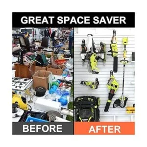 Dorisy Paquete de 16 ganchos de garaje mejorados doble_6