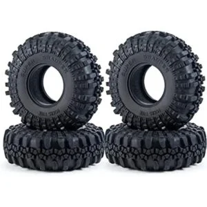 RCHub 4 neumáticos de goma de 2.2 pulgadas llantas_1