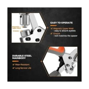 BEAMNOVA Kit de herramientas con ojales de mano de 0.413_4