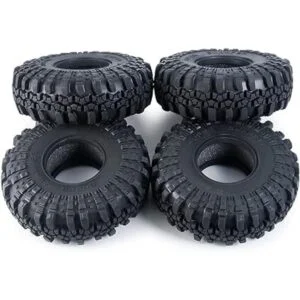 RCLIONS 4 neumáticos de rueda de goma RC de 2.2 pulgadas_5