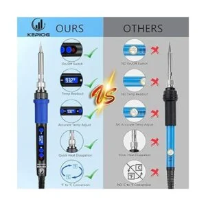 KEPIOG Kit de soldador de alta potencia de calentamiento_6