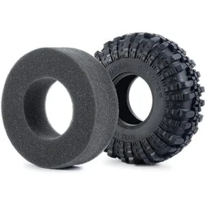 RCLIONS 4 neumáticos de rueda de goma RC de 2.2 pulgadas_2