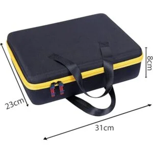 Khanka Caja de almacenamiento de batería dura funda de_5