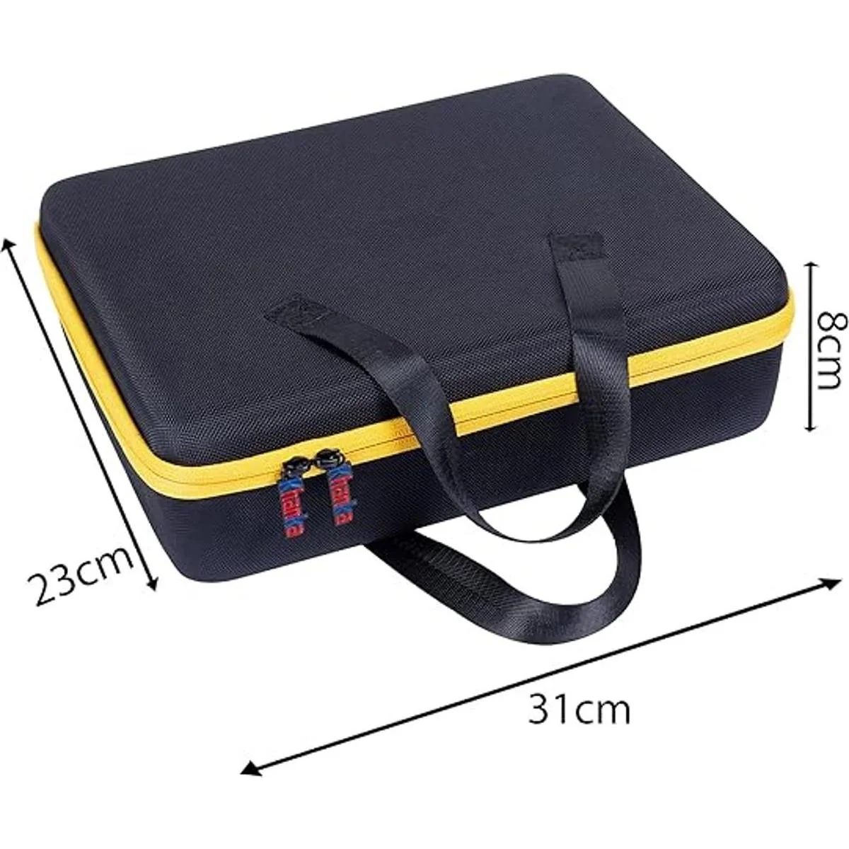 Khanka Caja de almacenamiento de batería dura funda de_5