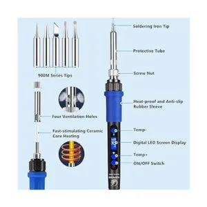 KEPIOG Kit de soldador de alta potencia de calentamiento_5