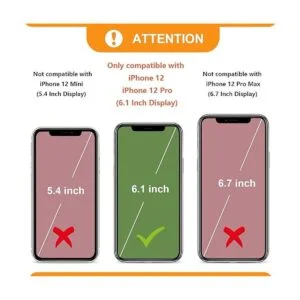 Bocasal Funda tipo cartera para iPhone 1212 Pro soporte_2