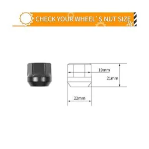 MIKKUPPA 24 tuercas M14X1.5 de extremo abierto repuesto_2