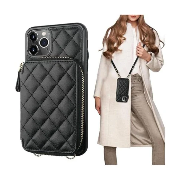 Bocasal Funda tipo cartera cruzada para iPhone 11 Pro Max_1