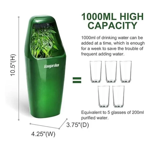 Giangarden Dispensador de agua para reptiles sistema_5